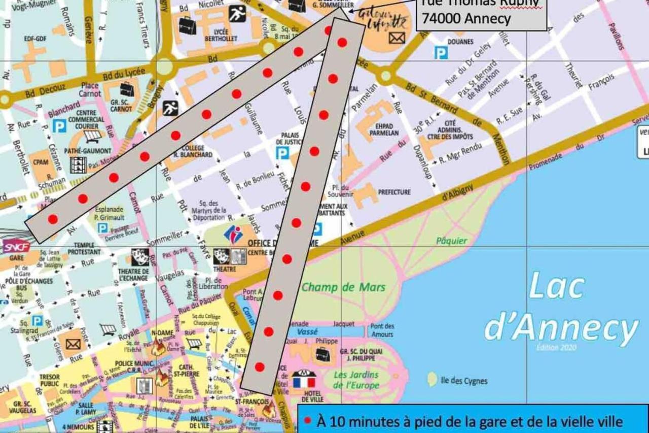 Annecy Center 2 Steps From The Lake Cozy And Renovated! المظهر الخارجي الصورة